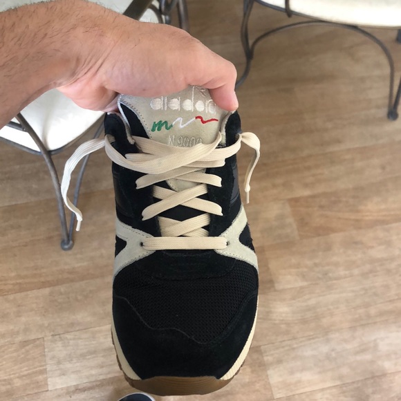 Diadora N9000 BLACK VANILLA sz 10 - Picture 6 of 10